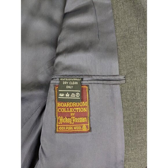 Hickey Freeman Men's Blazer Jacket Sport Coat 100% Wool Size 42 - Picture 12 of 16